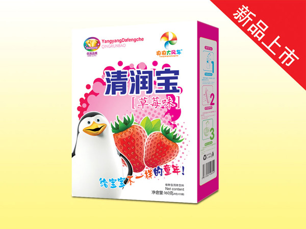 央央大風(fēng)車清潤(rùn)寶 草莓味 盒裝