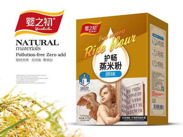 嬰之初護暢配方蒸米粉-原味盒裝