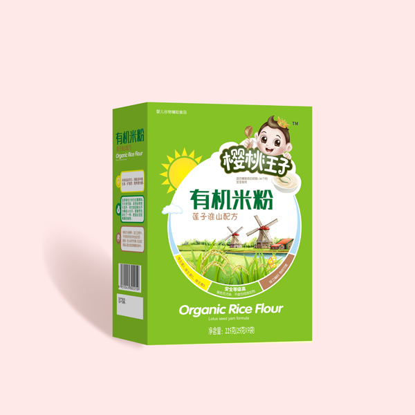 櫻桃王子有機(jī)米粉-蓮子淮山配方 盒裝