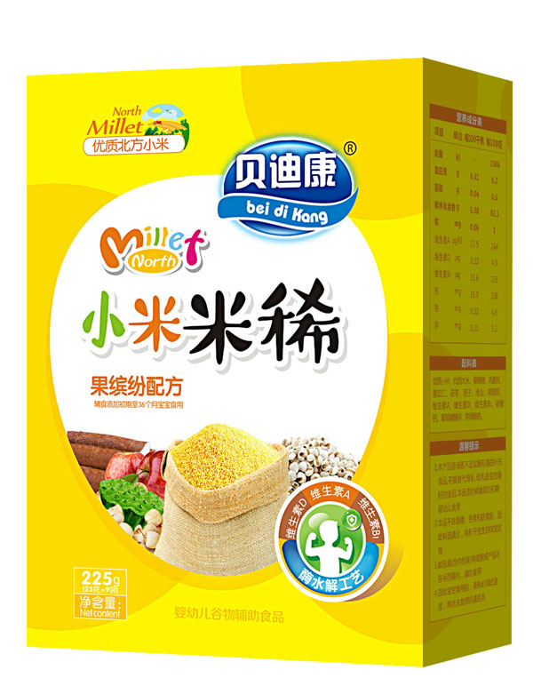 貝迪康小米米稀-果繽紛配方 盒裝