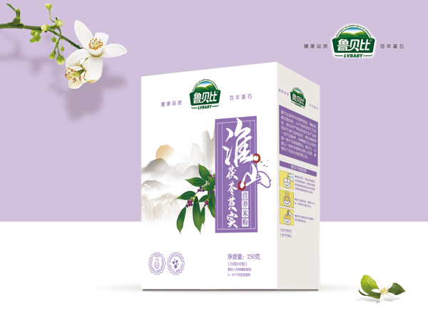 魯貝比淮山茯苓芡實(shí)營養(yǎng)米粉 盒裝