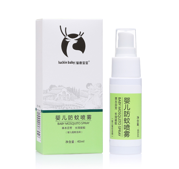 騎鹿寶寶嬰兒嬰兒防蚊噴霧