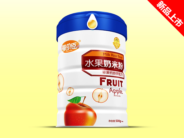 英貝臣水果奶米粉蘋(píng)果鈣鐵鋅