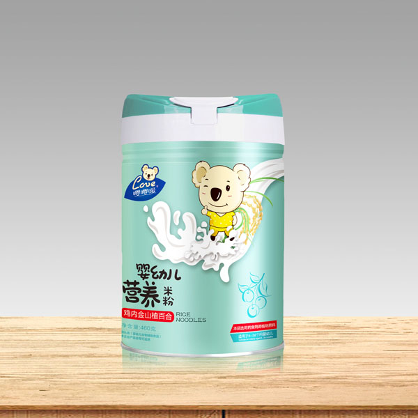 嚶嚶噯嬰幼兒營養(yǎng)米粉-雞內金山楂百合 罐裝