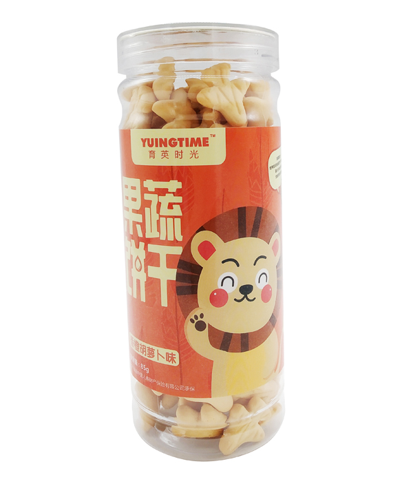 育英時(shí)光果蔬餅干 香橙胡蘿卜味