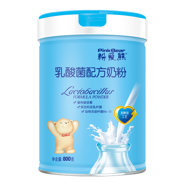 粉愛(ài)熊乳酸菌配方奶粉