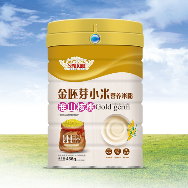 今福貝健金胚芽小米米粉聽(tīng)裝-淮山核桃