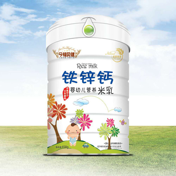 今福貝健嬰幼兒營養(yǎng)米乳聽裝(鐵鋅鈣)