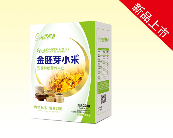 倍樂媽咪金胚芽小米營養(yǎng)米粉(五谷雜糧)盒裝