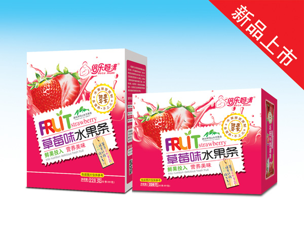 倍樂媽咪水果條-草莓味