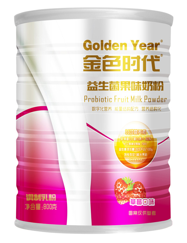 金色時代益生菌果味奶粉
