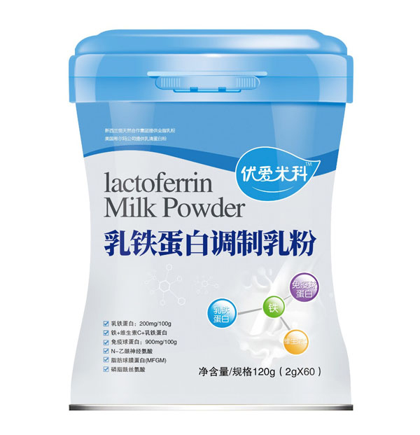 優(yōu)愛米科乳鐵蛋白調制乳粉