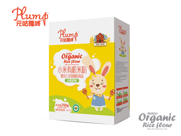 元咕隆咚小米有機(jī)米粉-水果多維盒裝