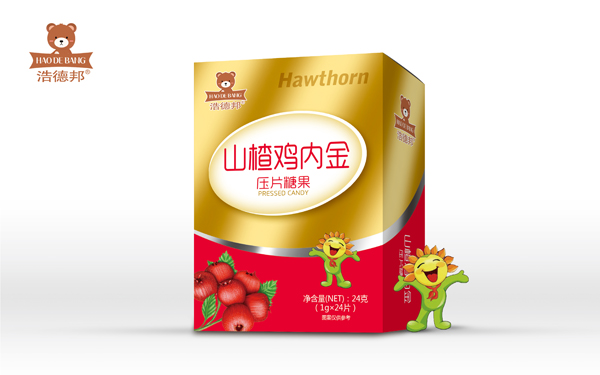 浩德邦山楂雞內(nèi)金壓片糖果