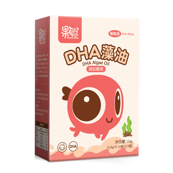 果聰DHA藻油凝膠糖果