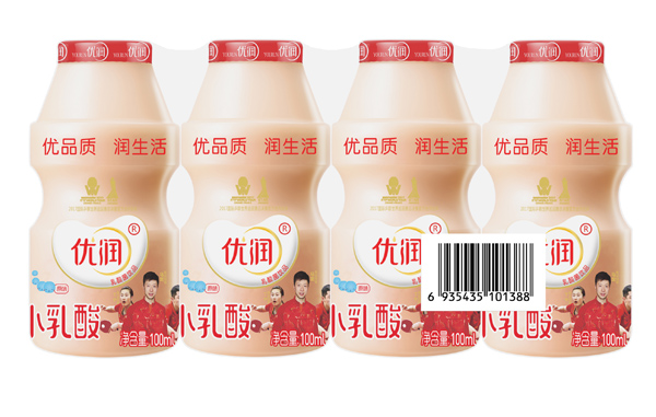 優(yōu)潤乳酸菌飲品 100ml 小乳酸 瓶標(biāo).jpg 優(yōu)潤乳酸菌飲品 100ml 小乳酸 瓶標(biāo).jpg