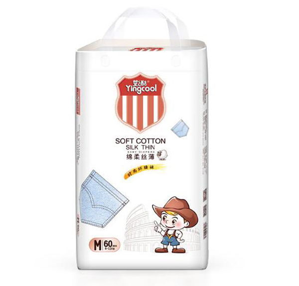 嬰之酷綿柔絲薄時尚環(huán)腰褲M