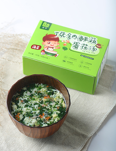 諾恩低鈉鮮蔬蛋花湯(菠菜)