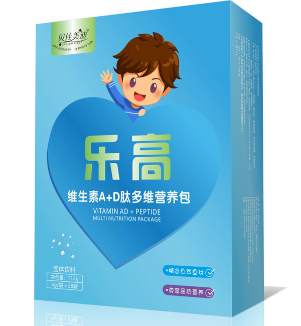 貝佳美迪樂(lè)高維生素A+D肽多維營(yíng)養(yǎng)包