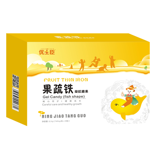 優(yōu)士臣果蔬鐵凝膠糖果