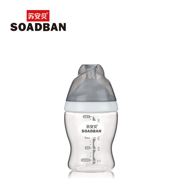 蘇安貝A8003冰淇淋新生兒玻璃奶瓶-160