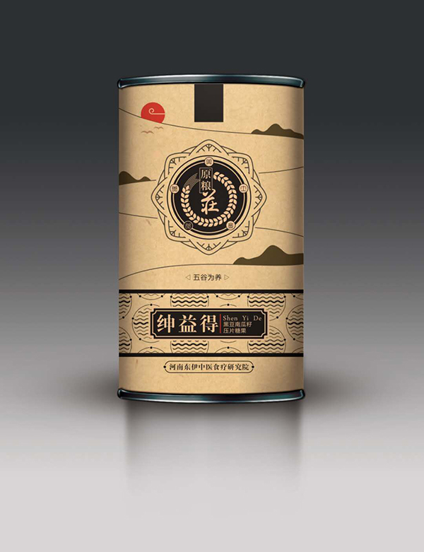 原糧荘紳益德黑豆南瓜籽壓片糖果