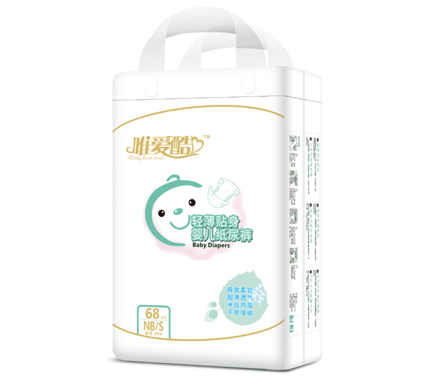 唯愛(ài)酷輕薄貼身嬰兒紙尿褲S