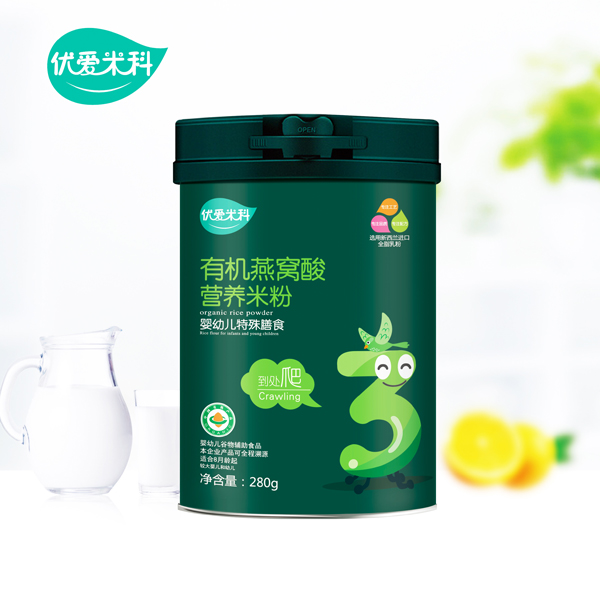 優(yōu)愛米科有機燕窩酸營養(yǎng)米粉