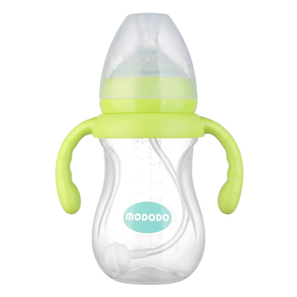 萌嘟嘟PP寬口葫蘆形有柄自動奶瓶綠�?40ML.jpg 萌嘟嘟PP寬口葫蘆形有柄自動奶瓶綠�?40ML.jpg