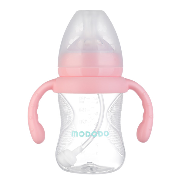 萌嘟嘟PP寬口時尚有柄自動奶瓶粉色180ML-.jpg 萌嘟嘟PP寬口時尚有柄自動奶瓶粉色180ML-.jpg