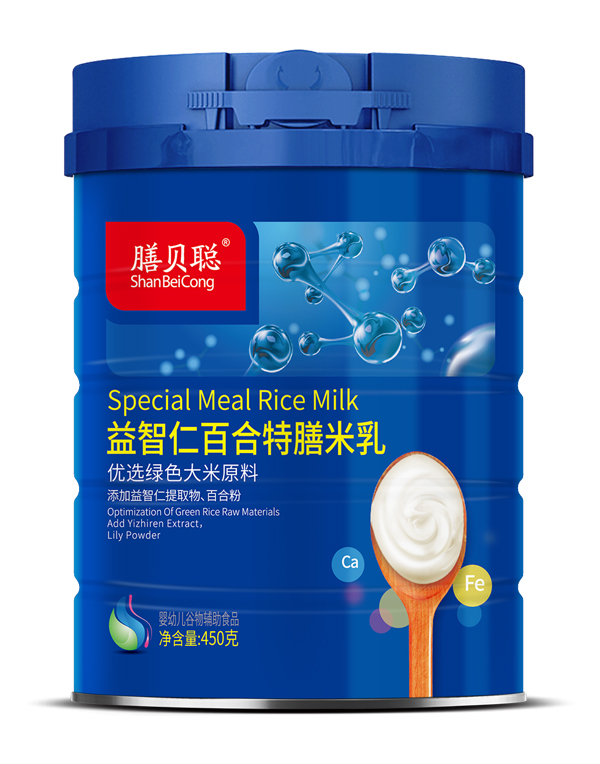 膳貝聰益智仁百合特膳米乳(450克聽(tīng))