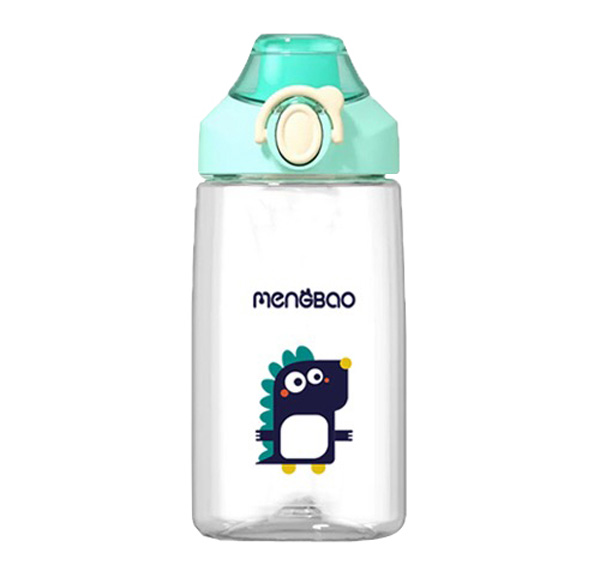 盟寶新款大童直飲水杯 青色