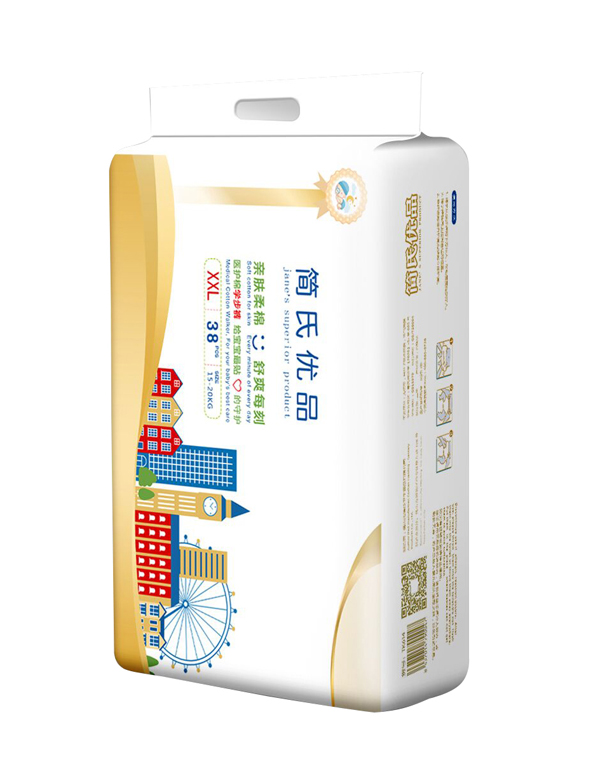 簡氏優(yōu)品嬰兒學(xué)步褲XXL 橫版