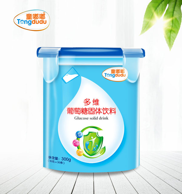 童嘟嘟多維葡萄糖固體飲料 樂(lè)扣裝