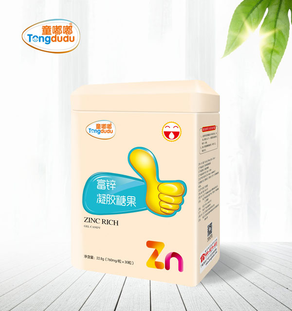 童嘟嘟富鋅凝膠糖果 方聽(tīng)