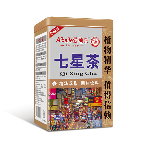 愛(ài)蓓樂(lè)公謙益七星茶8gx21條(鐵罐)