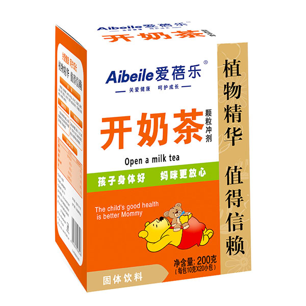 愛(ài)蓓樂(lè)開(kāi)奶茶顆粒沖劑200g