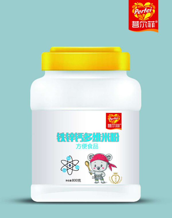 菩爾菲鐵鋅鈣多維米粉