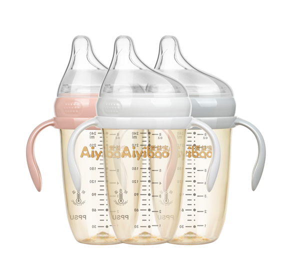 愛益寶智能防脹氣偏心PPSU奶瓶-240ml