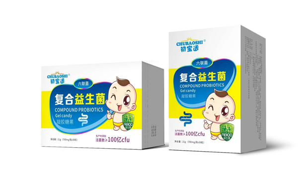 初寶適復(fù)合益生菌凝膠糖果