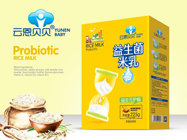 云恩貝貝益生菌米乳-益生元護(hù)暢(盒裝)
