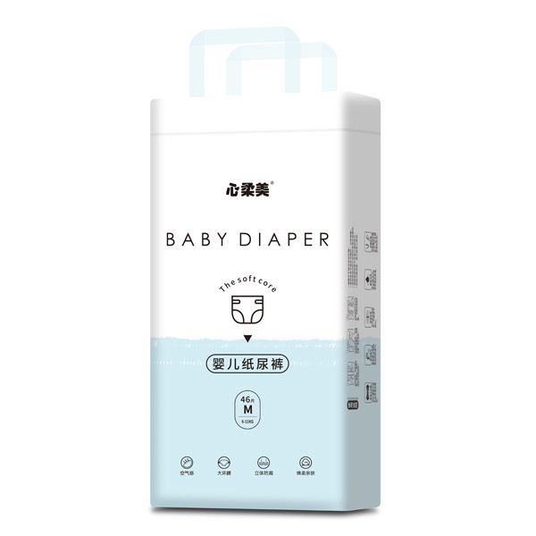 心柔美嬰兒紙尿褲M(mǎn)46