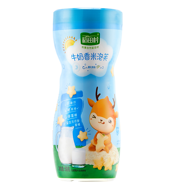 稻田村香米泡芙-牛奶