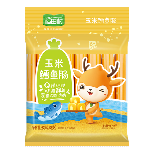 稻田村玉米鱈魚(yú)腸袋裝