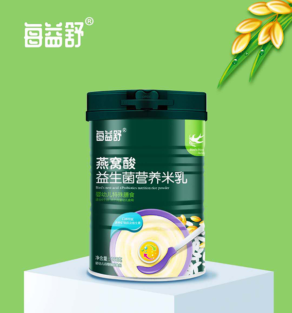 每益舒燕窩酸益生菌營養(yǎng)米乳