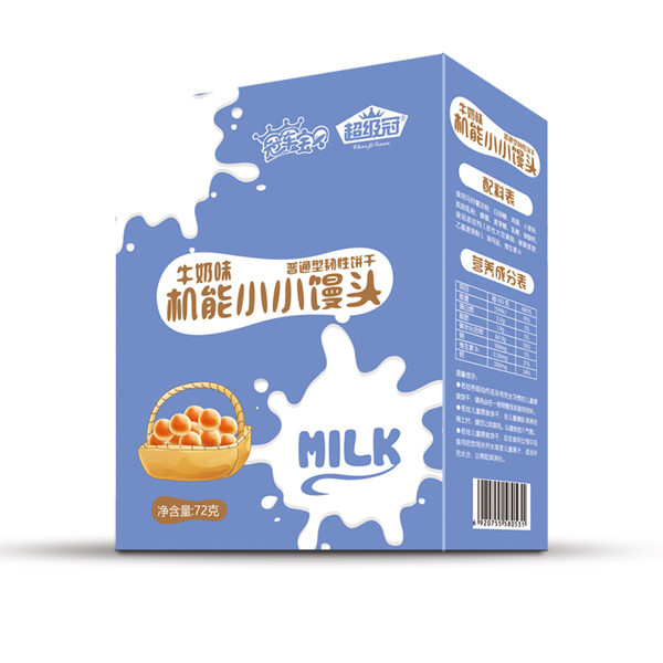 超級(jí)冠牛奶味機(jī)能小小饅頭