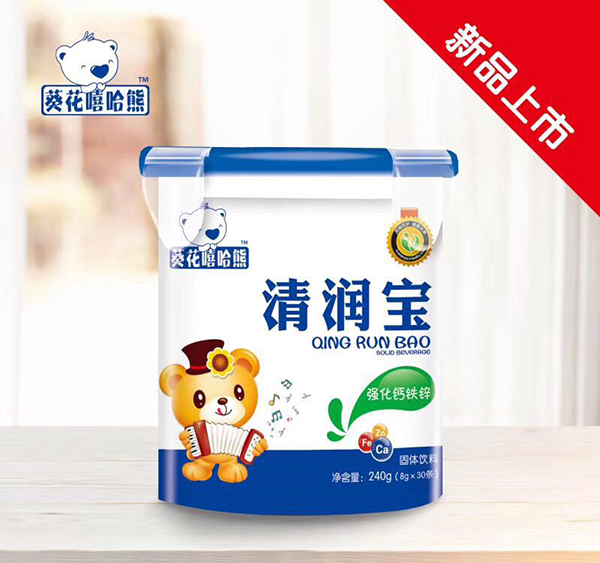 葵花嘻哈熊清潤(rùn)寶 強(qiáng)化鈣鐵鋅