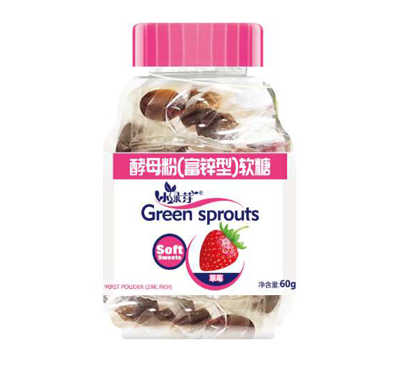 小綠芽酵母粉(富鋅型)軟糖