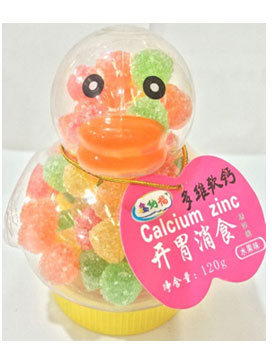 鑫納福軟糖鴨鴨造型 開胃消食