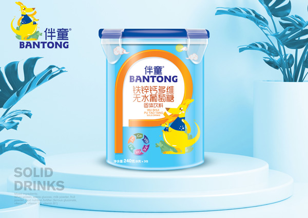 伴童鐵鋅鈣多維無水葡萄糖